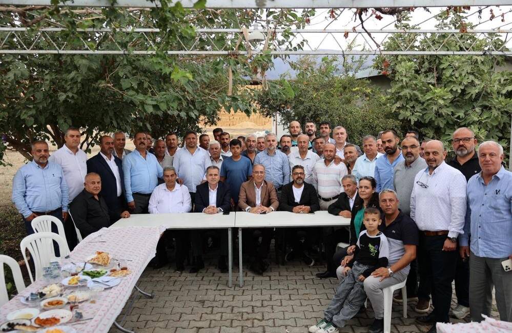 Antakya Belediye Başkanı İbrahim Naci Yapar, Antakya Kaymakamı Abdullah Akdaş