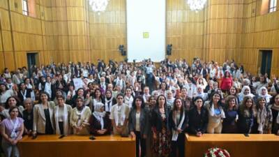 Türkiye Büyük Millet Meclisi’nde DEM Parti’nin grup toplantısında atılan “Biji