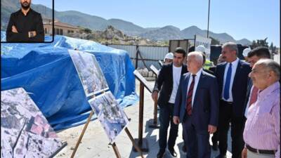 Antakya’da yapımı devam eden 754 yıllık Ulu Cami’nin yeniden inşasıyla