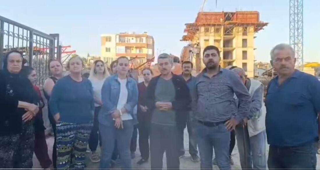 Defne ilçesi Çekmece Mahallesi’nde 143 ve 144. Sokak sakinleri, inşaat