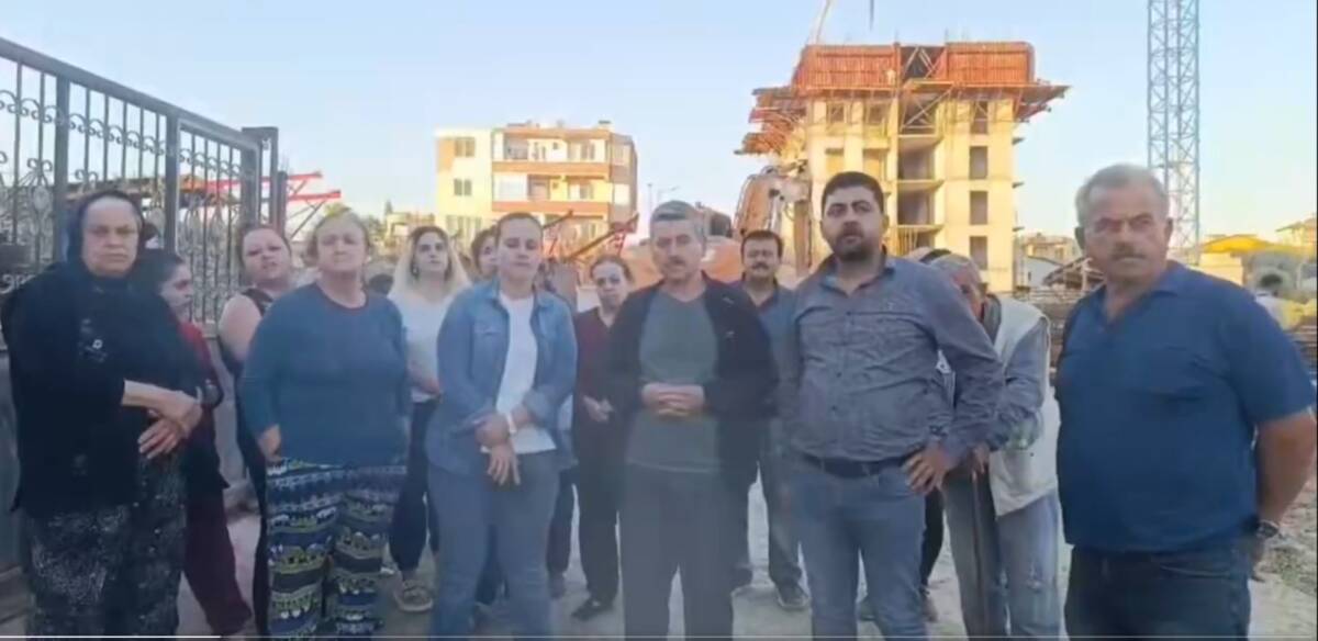 Defne ilçesi Çekmece Mahallesi’nde 143 ve 144. Sokak sakinleri, inşaat