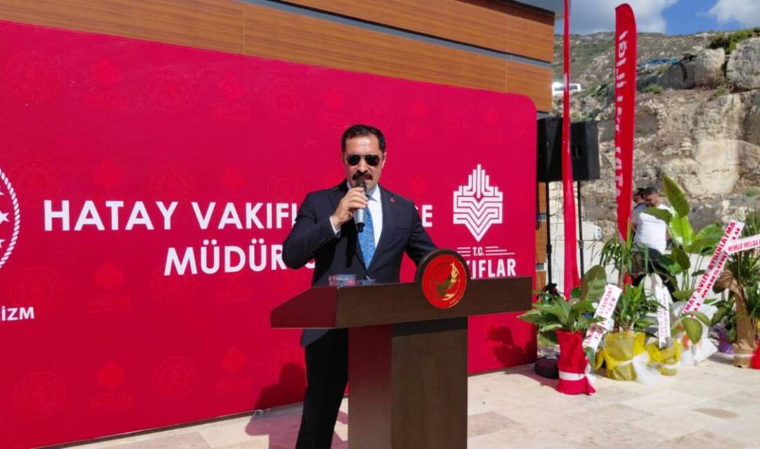 Hatay’ın Samandağ ilçesinde Vakıflar Bölge Müdürlüğü tarafından Çevlik Mahallesi’nde inşa