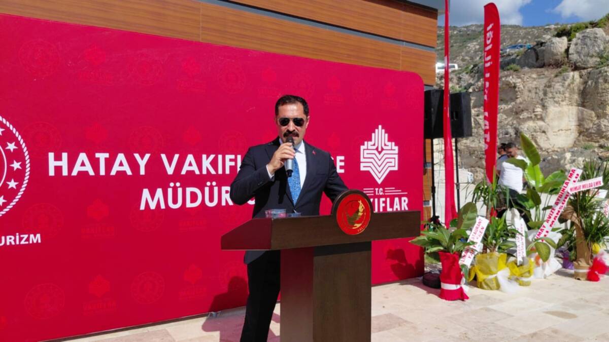 Hatay’ın Samandağ ilçesinde Vakıflar Bölge Müdürlüğü tarafından Çevlik Mahallesi’nde inşa