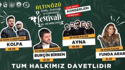 Hatay’ın zeytiniyle ünlü ilçesi Altınözü, geleneksel festival heyecanına hazırlanıyor. Altınözü