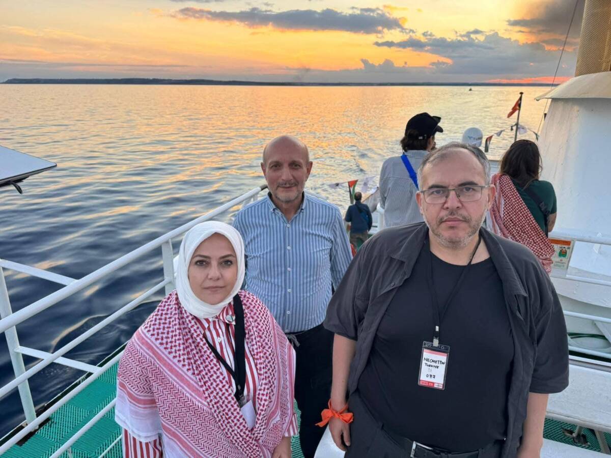 Hatay Milletvekili Necmettin Çalışkan, Saadet Partili iki vekil arkadaşı ile