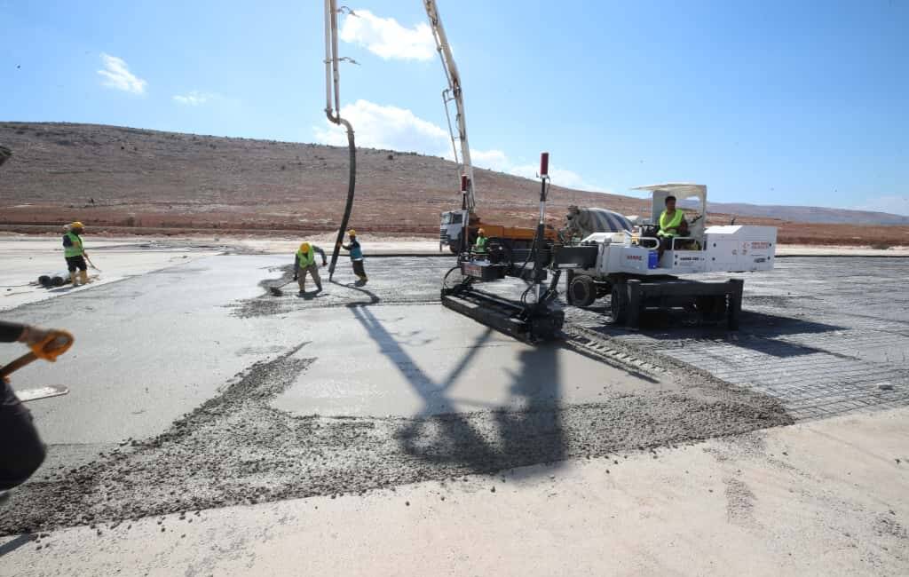 Hatay’ın Reyhanlı ilçesinde, Cilvegözü Sınır Kapısı’nda önemli bir lojistik yatırım