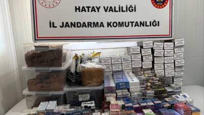 Hatay İl Jandarma Komutanlığı ekipleri, Eylül ayında uyuşturucu ve kaçakçılıkla