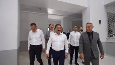 Hatay Valisi Mustafa Masatlı, hafta sonunda Erzin’de gerçekleştirdiği incelemeler sırasında