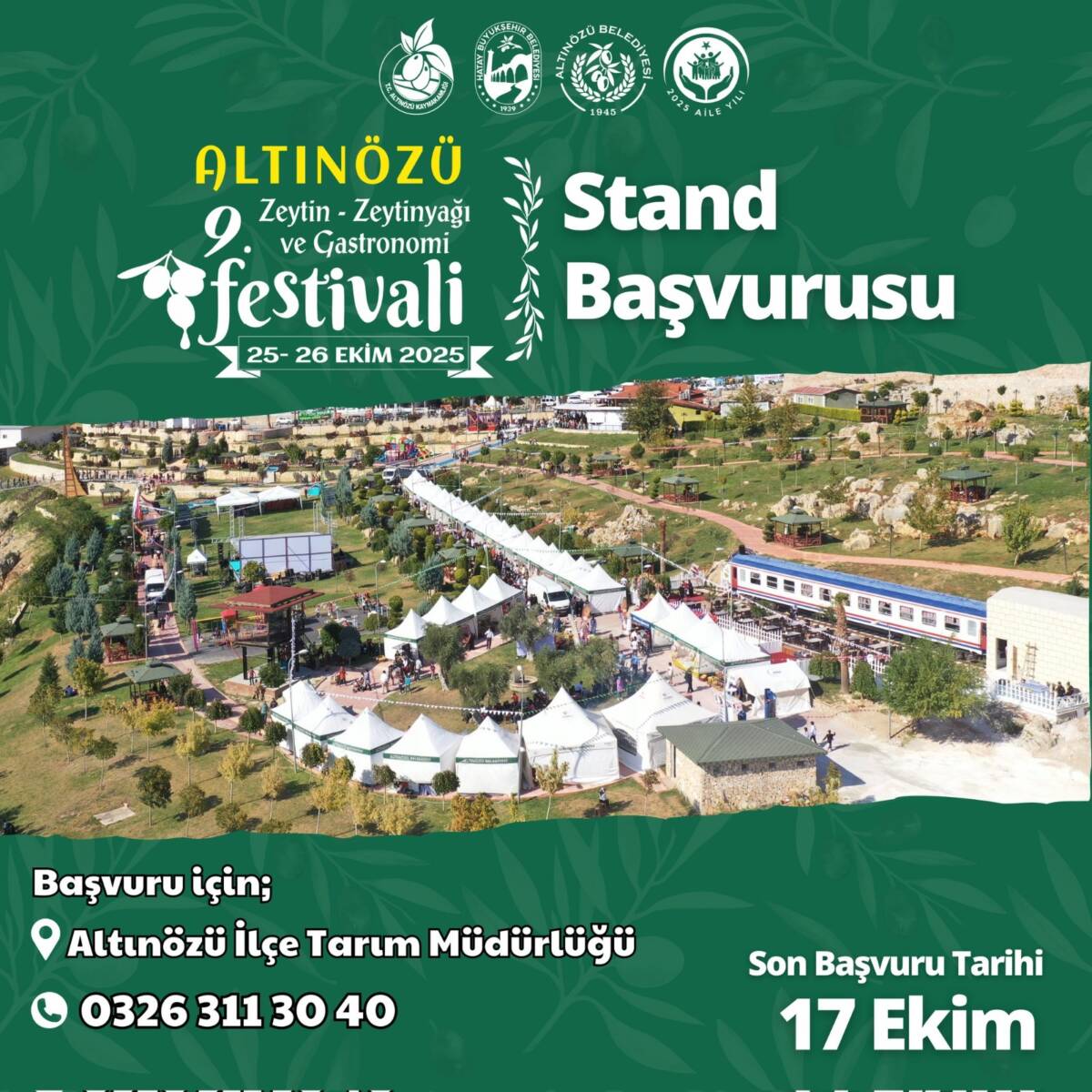 Altınözü, zeytin ve zeytinyağı başta olmak üzere yöresel lezzetlerini bir