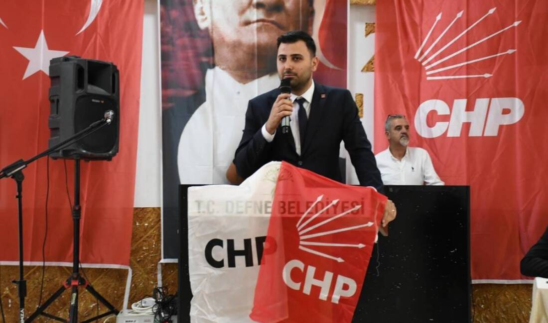 CHP’de ilçe kongreleri devam ediyor. Hafta sonunda Defne’de yapılan kongrede
