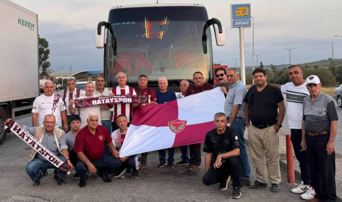 Hatayspor taraftarlarının, takımlarını hem iç sahada hem de deplasmanda destekleme