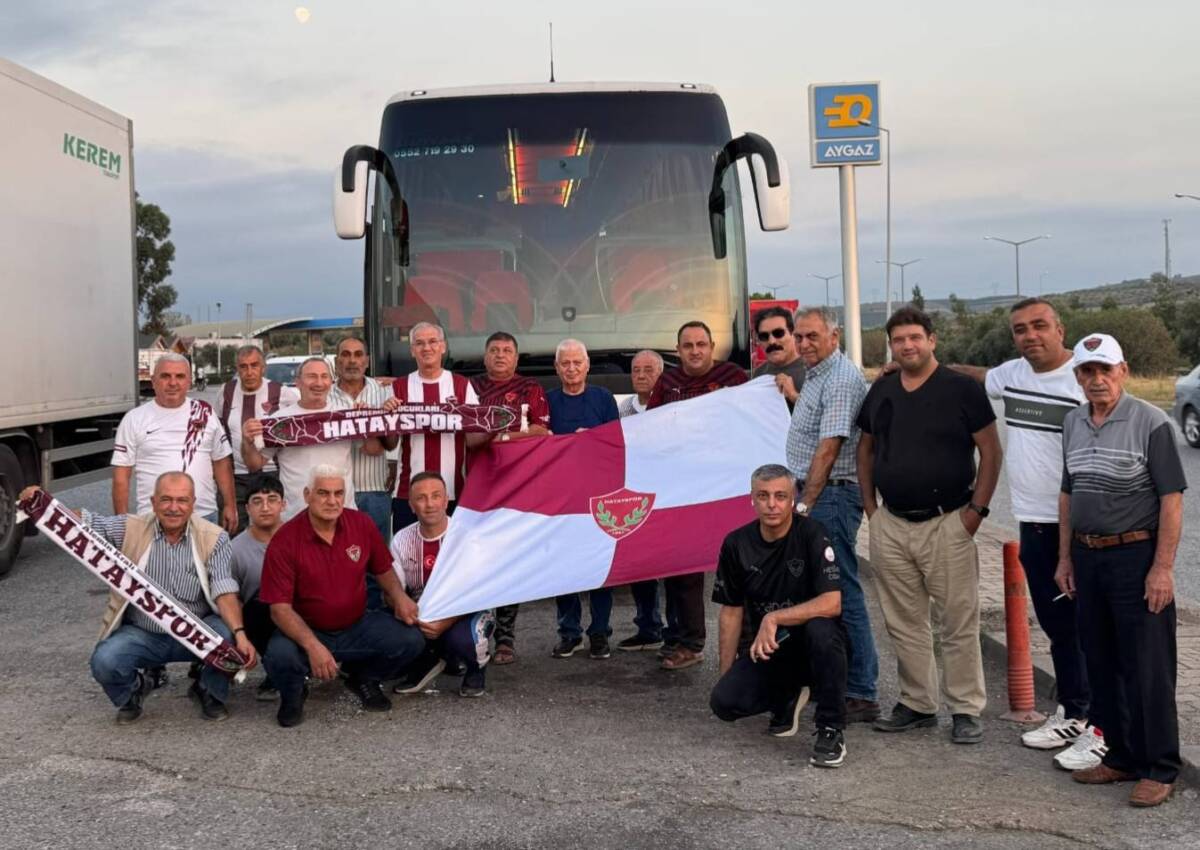 Hatayspor taraftarlarının, takımlarını hem iç sahada hem de deplasmanda destekleme