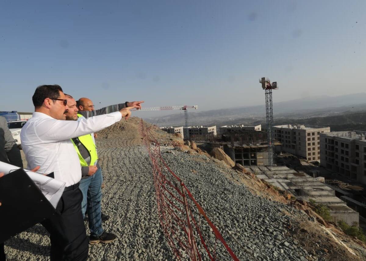 Hatay’ın merkez ilçesi Antakya’da, 6 Şubat 2023 depremlerinin ardından başlatılan