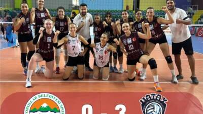 Hatay temsilcisi Arsavev Hatay Voleybol Spor Kulübü, Mersin deplasmanında karşılaştığı