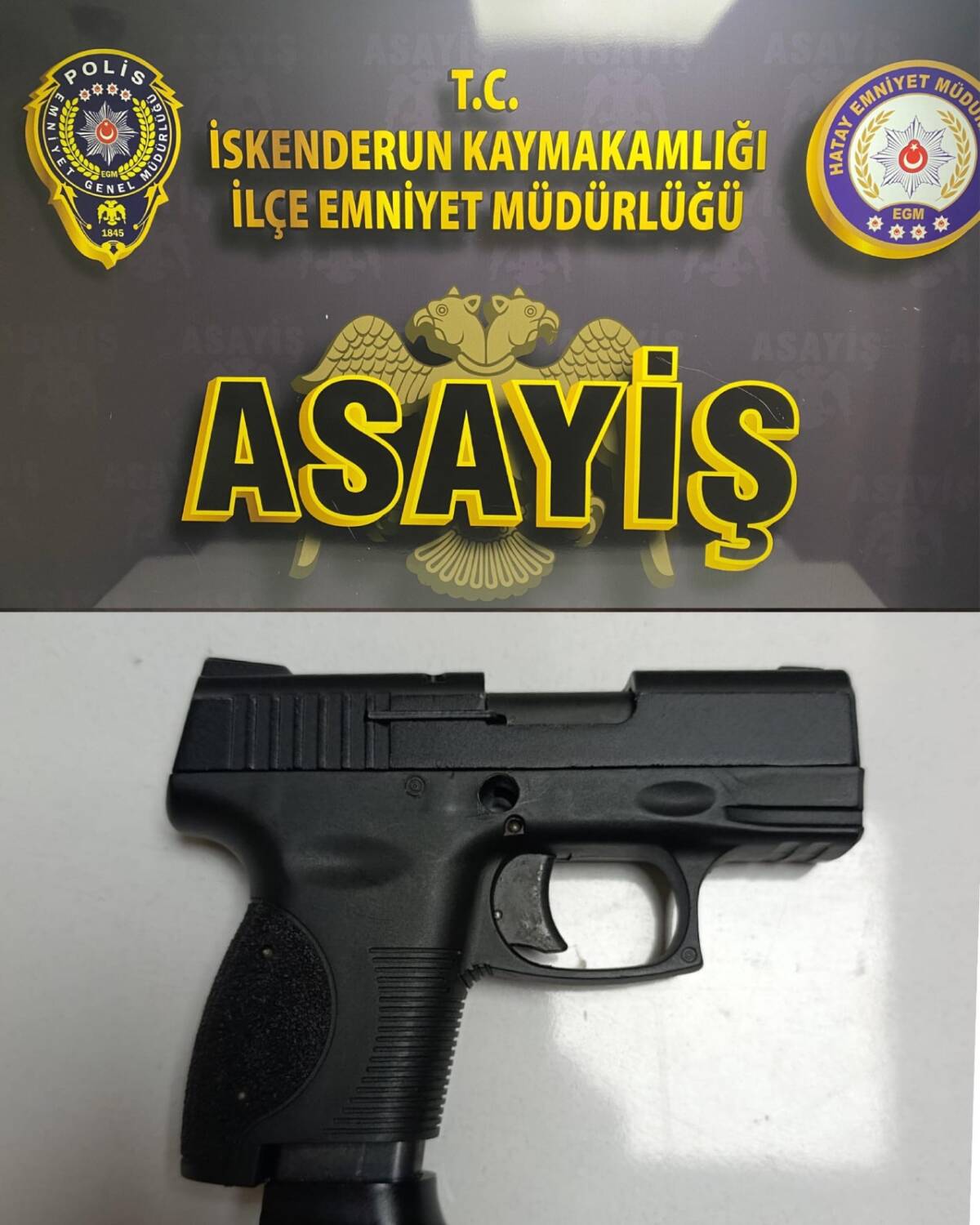 Hatay Emniyet Müdürlüğü ekipleri, 03 Ekim 2025 tarihinde İskenderun ilçesi