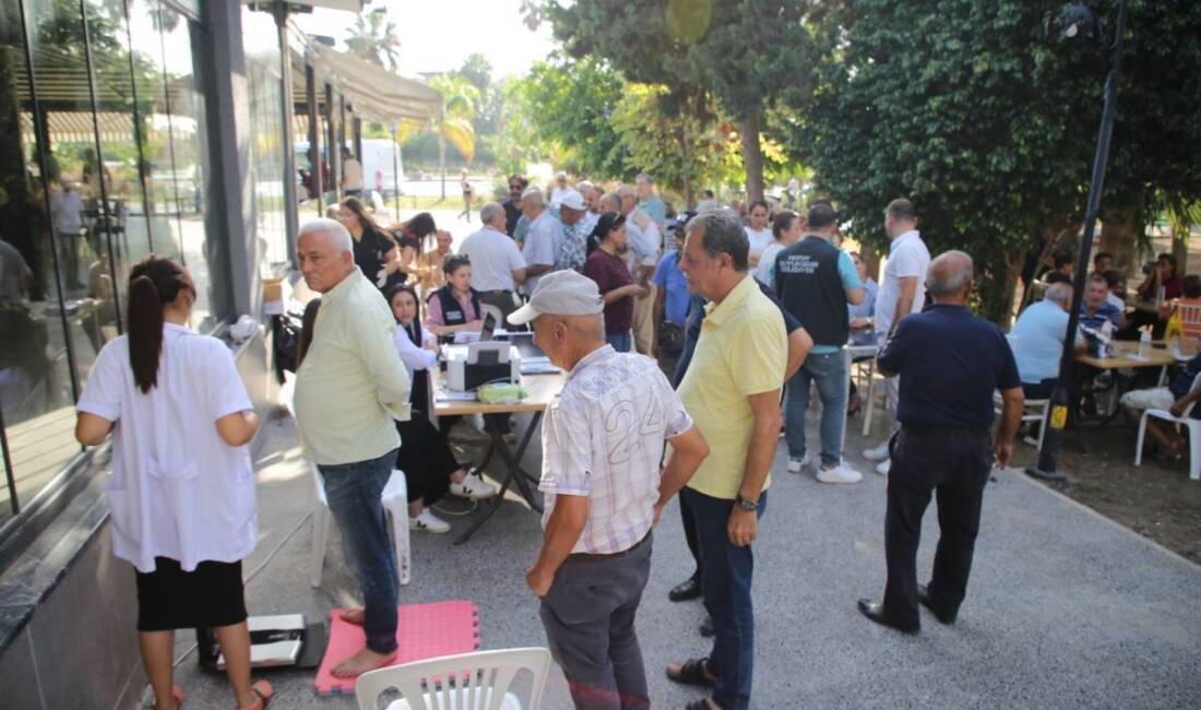Sağlıklı Yaşam İçin Her Ölçüm Bir Fırsat Hatay Büyükşehir Belediyesi, vatandaşların sağlıklı yaşam bilincini artırmak amacıyla İskenderun