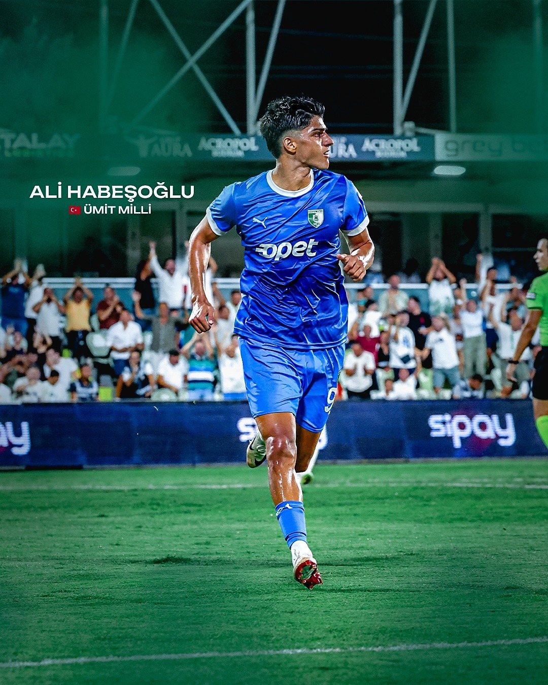 İki sezon önce Hatayspor forması giyen Antakya-Maşuklulu genç yıldız Ali