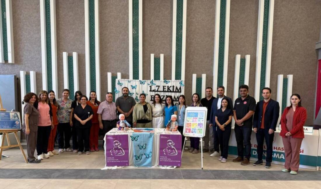 Defne Devlet Hastanesi’nde, 1–7 Ekim “Normal Doğum Haftası” kapsamında anne