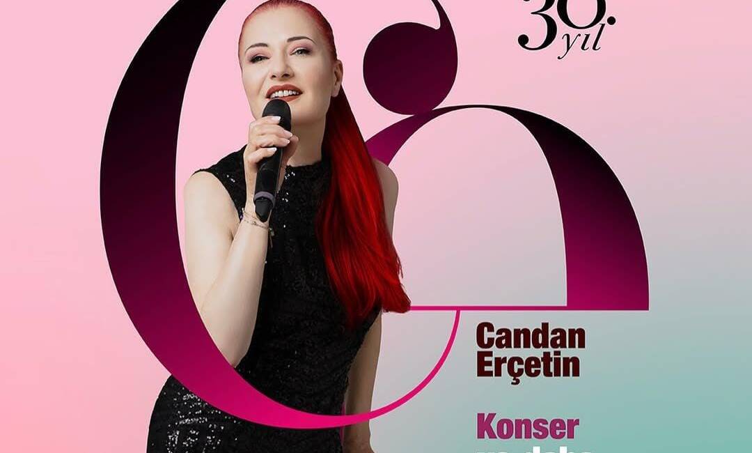 Türk müziğinin güçlü seslerinden Candan Erçetin, sanat hayatının 30. yılı