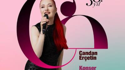Türk müziğinin güçlü seslerinden Candan Erçetin, sanat hayatının 30. yılı