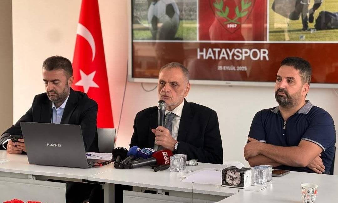 Hatayspor’da kongre kararı alan yönetimin başkanı Hikmet Çinçin, kongre öncesi