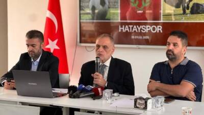 Hatayspor’da kongre kararı alan yönetimin başkanı Hikmet Çinçin, kongre öncesi