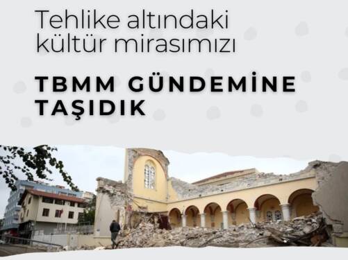 Hatay CHP Milletvekili Nermin Yıldırım Kara, Hatay-Antakya’da deprem sonrası tarihi