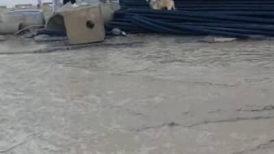 Hatay’ın Antakya ilçesinde sabah saatlerinde kaydedilen görüntüler, kentin altyapı sorunlarını