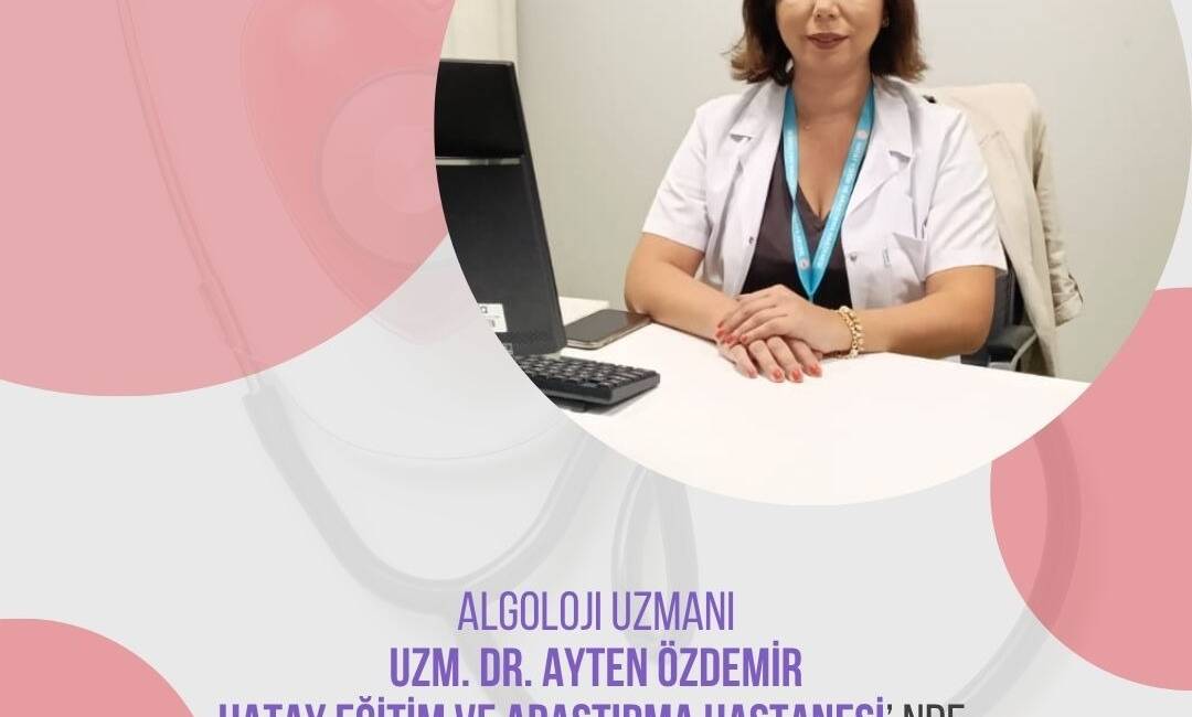 Hatay Eğitim ve Araştırma Hastanesi’nde bir ilk gerçekleşti. Ağrı tedavisi