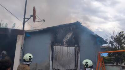 İskenderun ilçesi Pirireis Mahallesi’nde bulunan bir müstakil ev, henüz belirlenemeyen