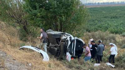 Hatay’ın Reyhanlı ilçesinde meydana gelen trafik kazasında, bir otomobil sürücüsü
