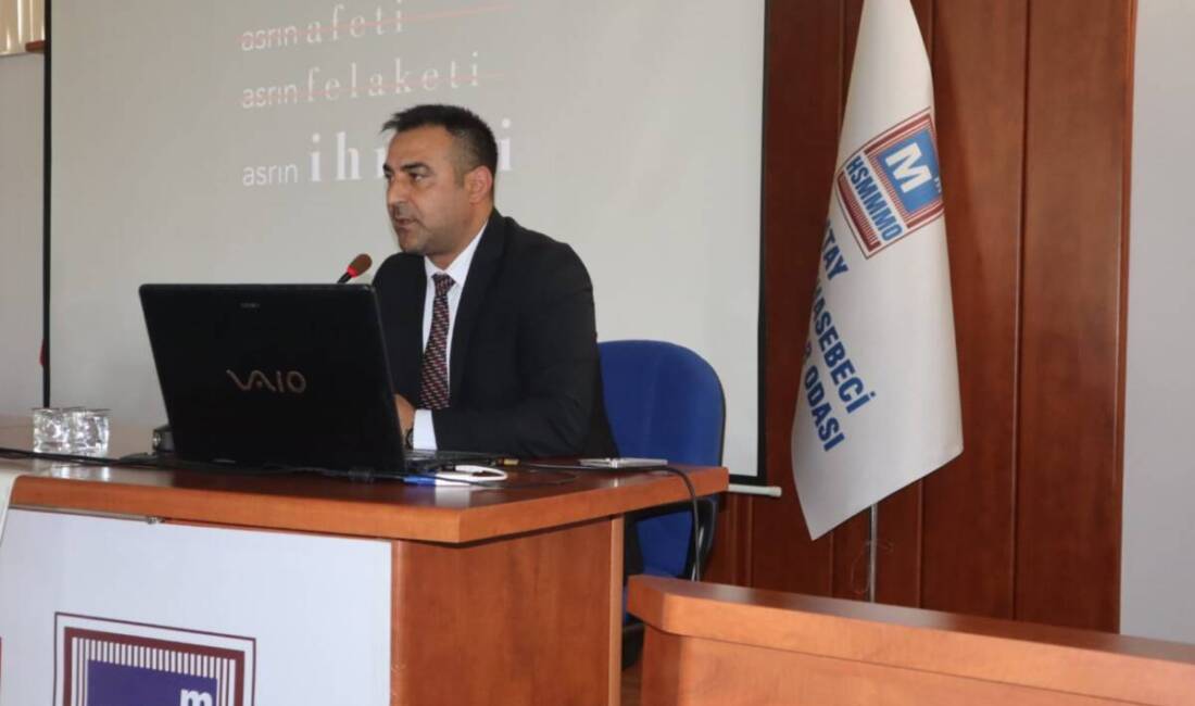 TMMOB Şehir Plancıları Odası Hatay İl Temsilciliği’nin, Antakya’nın tarihi kent