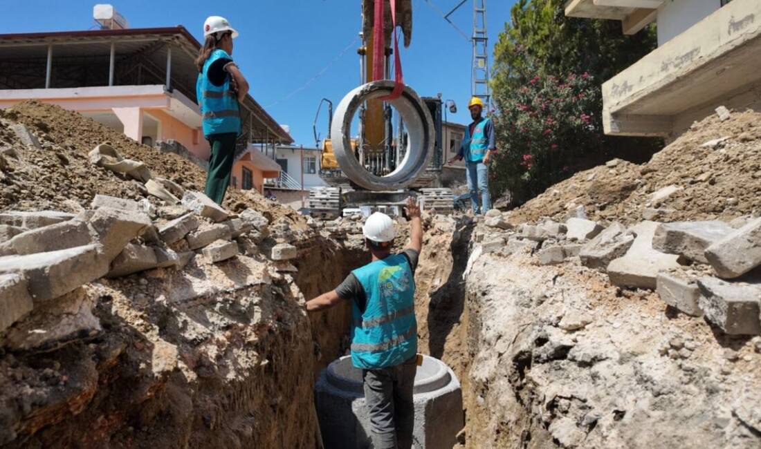 Hatay Büyükşehir Belediyesi (HBB), çevre kirliliğini önlemek, su iletimini sağlıklı