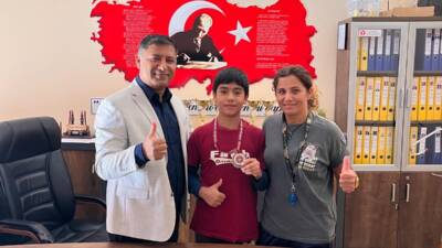 Hatay’ın Dörtyol ilçesinde düzenlenen Aba Güreşi Turnuvası’nda üçüncü olan Payas