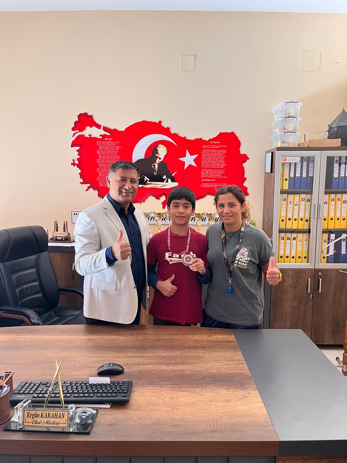 Hatay’ın Dörtyol ilçesinde düzenlenen Aba Güreşi Turnuvası’nda üçüncü olan Payas