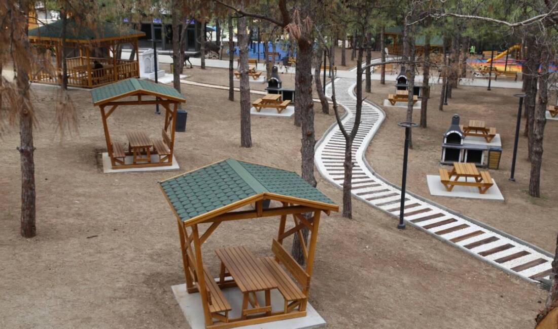 Hatay Büyükşehir Belediyesi, İskenderun Numune Mahallesi’ndeki doğal mesire alanı ve