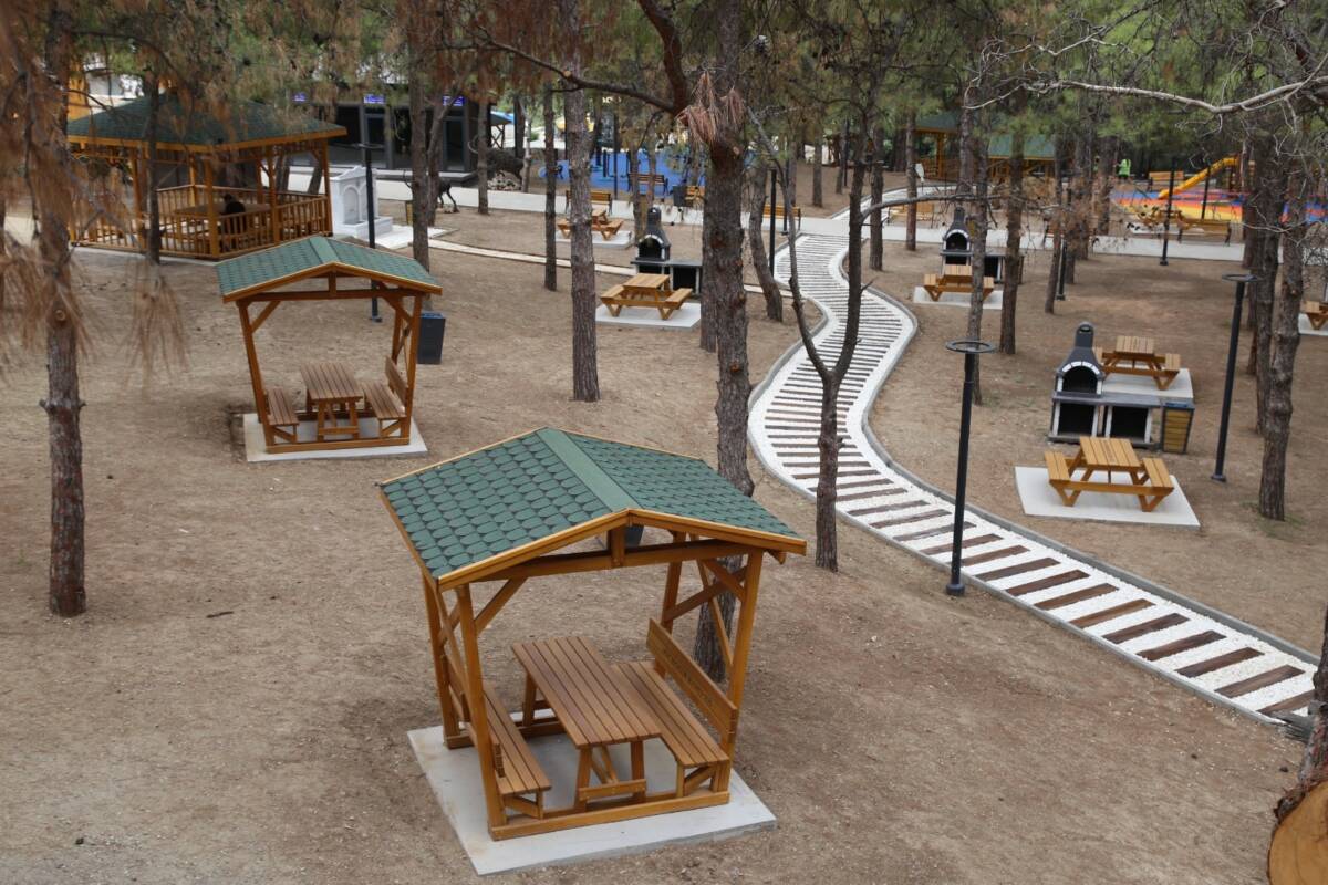 Hatay Büyükşehir Belediyesi, İskenderun Numune Mahallesi’ndeki doğal mesire alanı ve