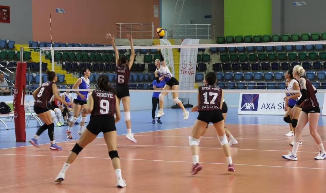 KADIN VOLEYBOLCULAR KONYA’DA 3-0 GALİP Hatay Kadın Voleybol Spor, ligin