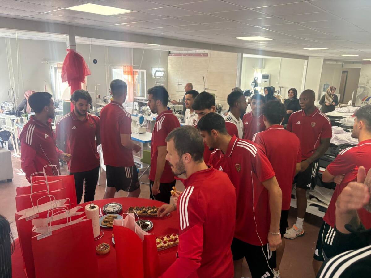 Hafta sonunda İskenderun’a gelen Hatayspor futbolcuları ve teknik ekip, İskenderun