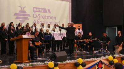 Hatay’da Millî Eğitim Bakanlığı öncülüğünde yürütülen Hatay Öğretmen Akademileri programının