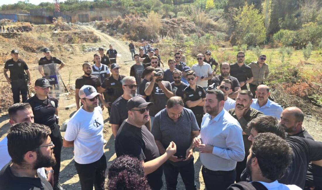 Hatay’ın Samandağ ilçesine bağlı Kurtderesi Mahallesi’nde sabah saatlerinde yaşanan gerginlik