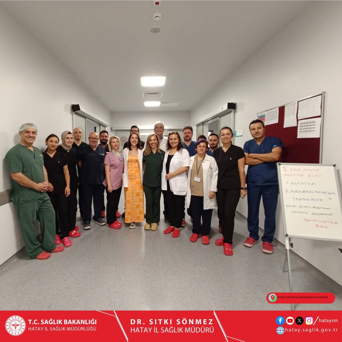 Hatay Mustafa Kemal Üniversitesi (HMKÜ) ve Hatay İl Sağlık Müdürlüğü