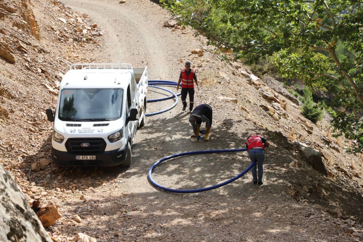 Hatay Büyükşehir Belediyesi (HBB), kuraklıkla mücadele ve su kaynaklarının etkin