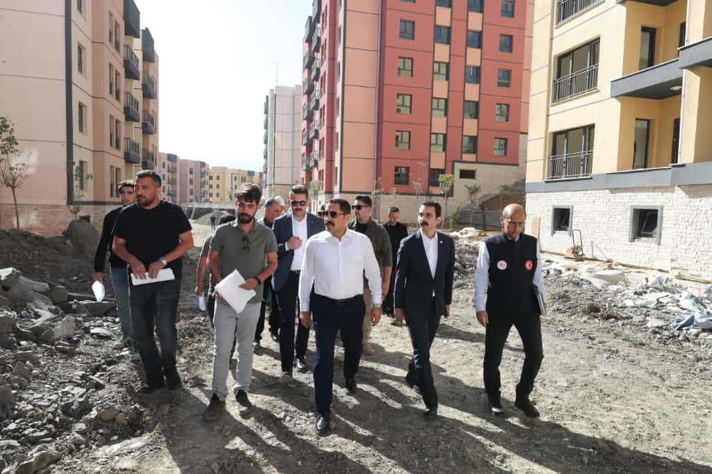 Hatay’ın Belen ilçesinde 6 Şubat 2023 depremlerinin ardından başlatılan afet