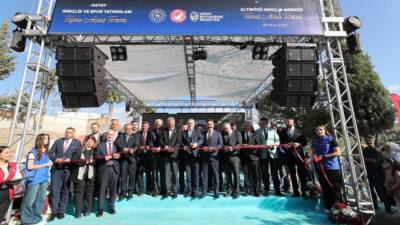 Hatay’a hafta sonunda gelen Gençlik ve Spor Bakanı Osman Aşkın