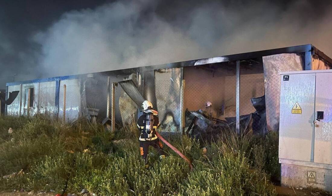 Hatay’ın Antakya ilçesine bağlı Haraparası Mahallesi’nde hafta sonu konteyner kentte