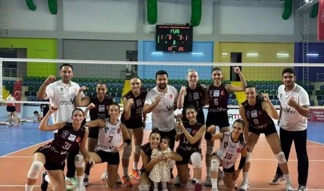 Hatay Voleybol Spor Kulübü, Toros Üniversitesi Volgem’i deplasmanda yenerek galibiyet