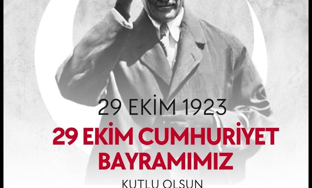 Hatay Gazeteciler Cemiyeti (HGC) Başkanı Nihat Mazmanoğlu, 29 Ekim Cumhuriyet