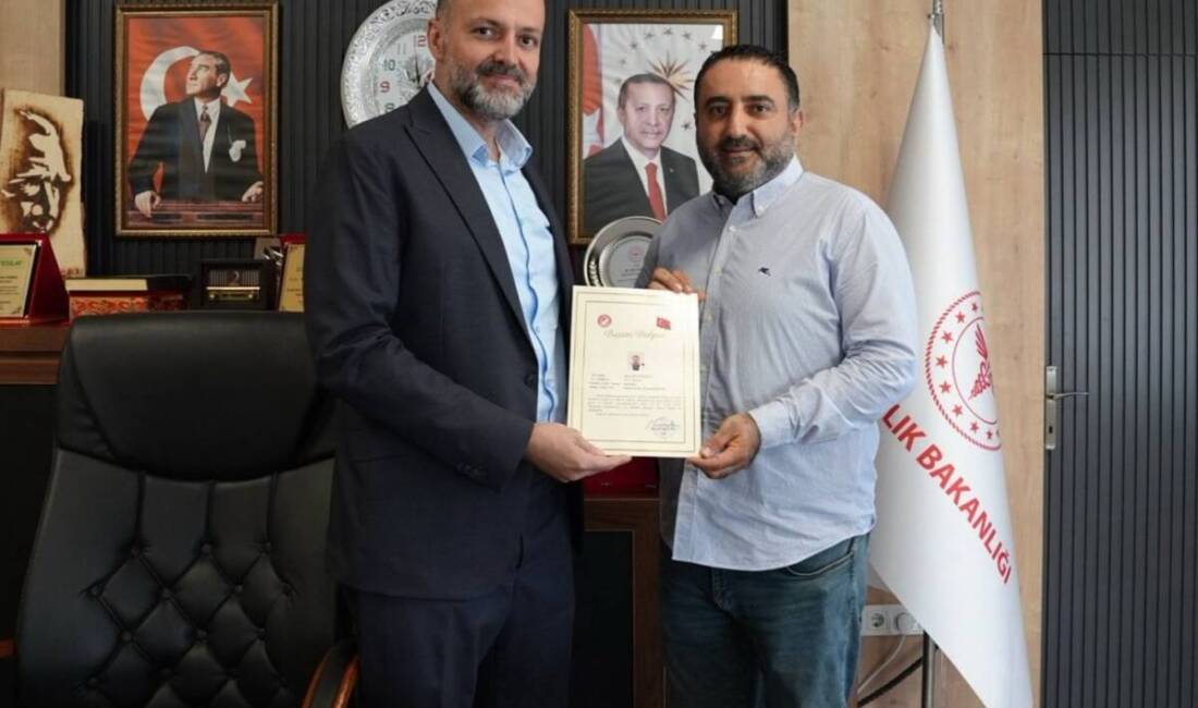 Hatay Valiliği, Defne Devlet Hastanesi Başhekimi Opr. Dr. Barış Kavvasoğlu’nu