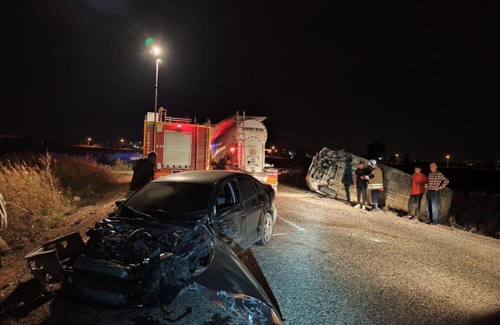 Hatay’ın Reyhanlı ilçesinde meydana gelen trafik kazasında 3 kişi yaralandı.